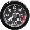 Thermomètre de température d'huile moto Ø 30x2,0x120 Jauge de température d'huile moto