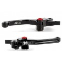 Levier de frein et d'embrayage repliable ART pour moto HONDA CRF