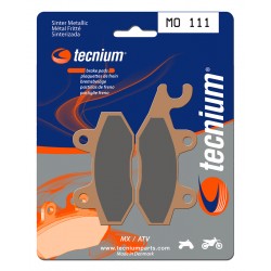Plaquettes de frein MX / Quad métal fritté TECNIUM MO111