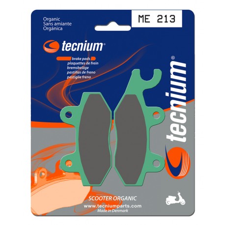 Plaquettes de frein Scooter organique TECNIUM ME213