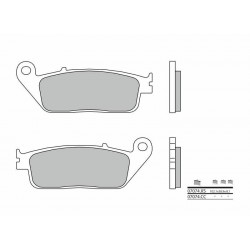 Plaquettes de frein Scooter carbone céramique BREMBO 07074CC