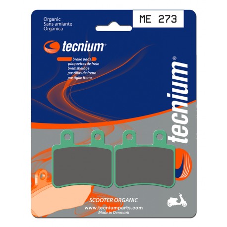 Plaquettes de frein Scooter organique TECNIUM ME273