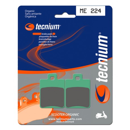Plaquettes de frein Scooter organique TECNIUM ME224