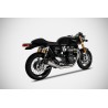 Ligne Pot d'Echappement Zard Triumph 1200 Thruxton R / RS Speed Twin 2021-2022 1