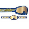 Masque cross FMF POWERBOMB Rocket Bleu / OR 0
