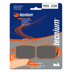 Plaquettes de frein Maxi Scooter métal fritté TECNIUM MSS230