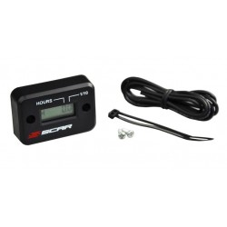 Compteur d'heures SCAR filaire avec Velcro
