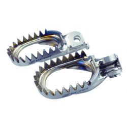 Repose-pieds SCAR anti-boue titane KAWASAKI KXF 250 KXF 450