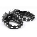 Repose-pieds S3 Hard Rock moto cross et Enduro aluminium Réglables en 3 positions