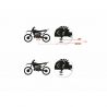 Repose-pieds S3 Curve low KTM HUSQVARNA GAS GAS 3