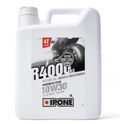Huile moteur IPONE R4000 RS 10 W 30 en 4 litres