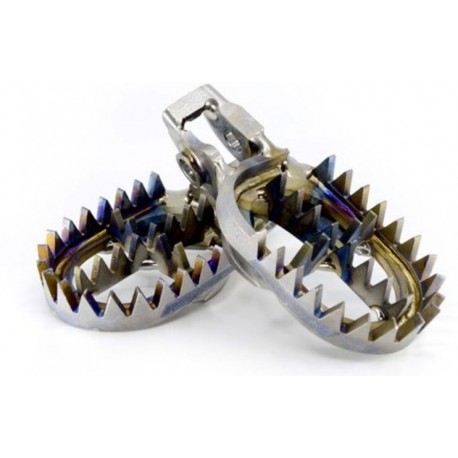 Repose-pieds mx PRO-PEGS en titane KAWASAKI KXF 250 KX 250 KXF 450 KX 450