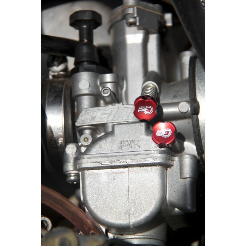 Vis de réglage carburateur moto S3 Enduro ralenti + air + ressorts pour  carburateur Kehin