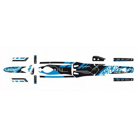 Kit déco BLACKBIRD Traction moto trial SHERCO ST 2001-2006 Kit déco BLACKBIRD Traction moto trial SHERCO ST 2001-2006