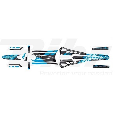 Kit déco BLACKBIRD Traction moto trial SHERCO ST 2007-2009 Kit déco BLACKBIRD Traction moto trial SHERCO ST 2007-2009