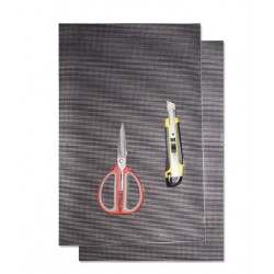 Planches adhésives BLACKBIRD Crystall look carbone