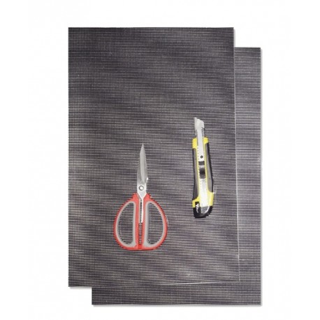 Planches adhésives BLACKBIRD Crystall look carbone ""lot de 2""