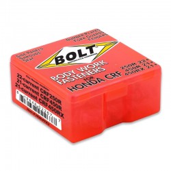Kit vis complet de plastiques BOLT Honda CRF 250 R CRF 450 R CRF 450 RX