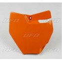 Plaque numéro frontale moto cross UFO KTM SX 65
