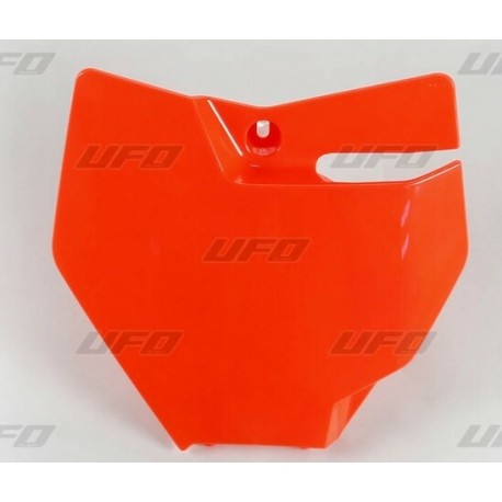 Plaque numéro frontale moto cross UFO KTM SX 85