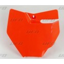 Plaque numéro frontale moto cross UFO KTM SX 85