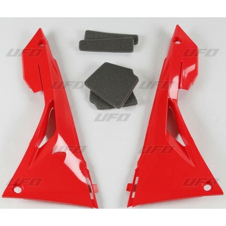 Caches boîte à air moto cross UFO HONDA CRF 250 R CRF 250 RX CRF 450 R CRF 450 RX