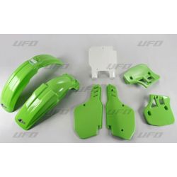 Kit plastique UFO couleur origine Kawasaki KX 250 1989