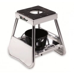 Leve Moto Bihr Pro Panel En Alu Avec Bac de vidange motocross