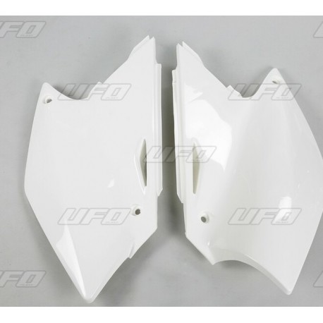 Plaques numéro latérales moto cross UFO KAWASAKI KXF 250 2004 2005