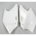 Plaques numéro latérales moto cross UFO KAWASAKI KXF 250 2004 2005