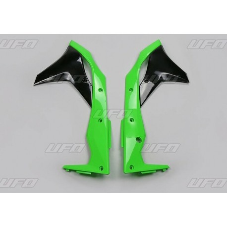 Ouïes de radiateur moto cross UFO KAWASAKI KXF 250 2017 à 2020