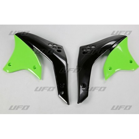 Ouïes de radiateur moto cross UFO KAWASAKI KXF 450 2006 à 2008