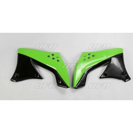 Ouïes de radiateur UFO KAWASAKI KX250F KX450F 2009 Ouïes de radiateur UFO KAWASAKI KX250F KX450F 2009