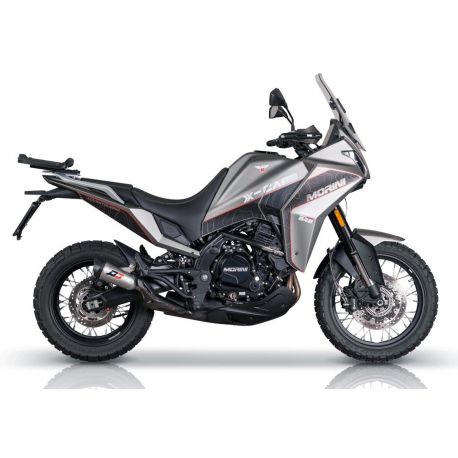 Echappement Qd Exhaust GUNSHOT titane MotoMorini X-CAPE