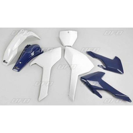Kit plastiques complet UFO moto cross HUSQVARNA TC 125 TC 250 FC 250 FC 350 FC 450 2016 à 2018
