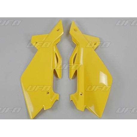 Plaques numéro latérales moto cross UFO HUSQVARNA CR WR 2006 à 2008 TC TE