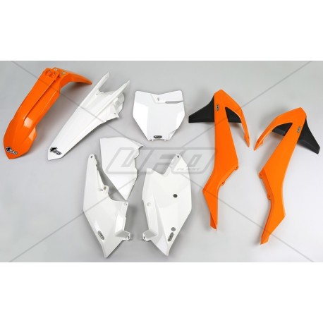 Kit plastiques complet UFO moto cross KTM SX 125 SX 150 SX 250 SX-F EXC-F 2016 à 2018