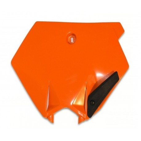 Plaque numéro frontale moto cross UFO KTM SX 85 2004 à 2012