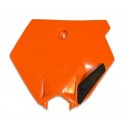 Plaque numéro frontale moto cross UFO KTM SX 85 2004 à 2012