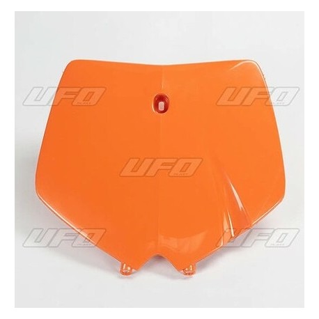 Plaque numéro frontale moto cross UFO KTM EXC 125 SX 125 EXC 200 SX 200 EXC 250 SX 250 EXC 380 SX 380 EXC 450 1999 à 2001