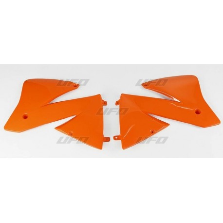 Ouïes de radiateur moto cross UFO KTM EXC 125 EXC 200 EXC 300 EXC 380 EXC 400 2001 à 2002 Ouïes de radiateur moto cross UFO KTM EXC 125 EXC 200 EXC 300 EXC 380 EXC 400 2001 à 2002