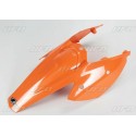 Garde-boue arrière moto cross UFO KTM SX 125 SX 200 SX 250 SX-F 250 SX 380 SX 450 SX 525 2004 à 2006