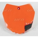 Plaque numéro frontale moto cross UFO KTM SX 125 SX 250 SX-F 250 SX-F 350 SX-F 450 2013 à 2015