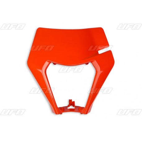 Plaque numéro frontale moto cross UFO KTM EXC 250 2020 à 2022