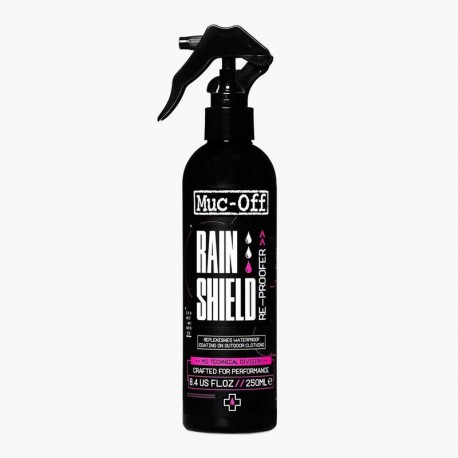 Spray Imperméabilisant pour vêtement moto MUC-OFF Rain Shield