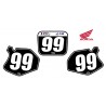 Fonds de plaques TECNOSEL HONDA CR 125 1991-1992 CR 250 1990-1991 0