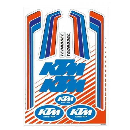 Autocollants moto TECNOSEL Vintage ktm