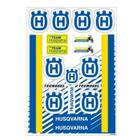 Autocollants moto TECNOSEL Vintage Husqvarna