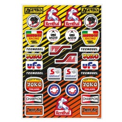Planche stickers TECNOSEL Vintage PVC
