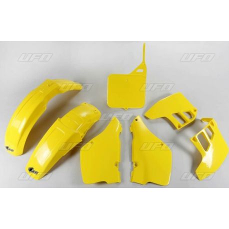 Kit plastique UFO couleur origine SUZUKI RM 125 1989-1991